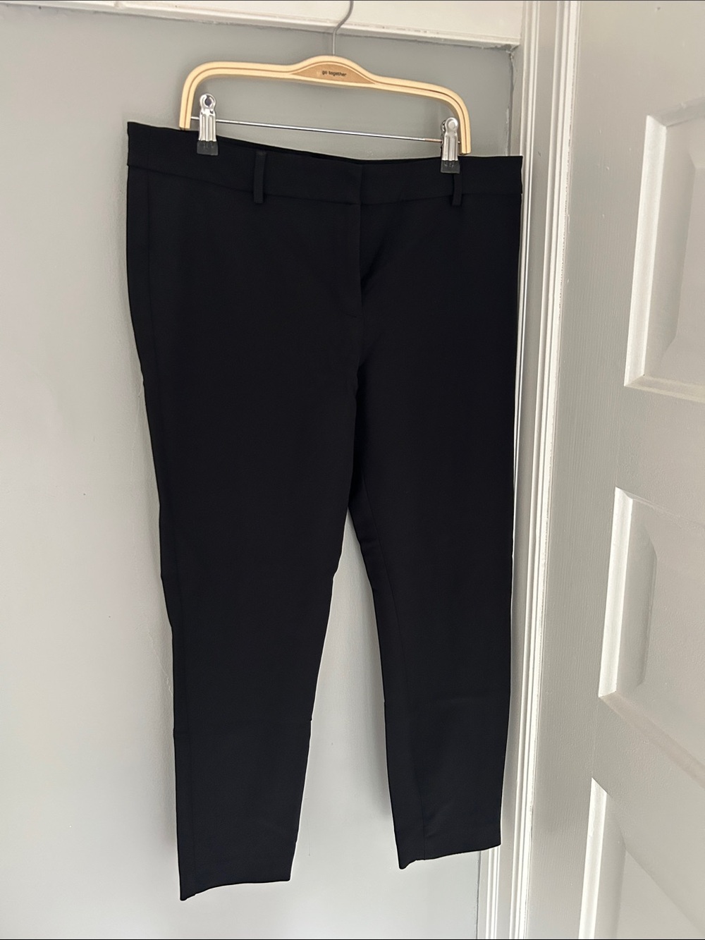 Express Black Cropped Ankle Pants
